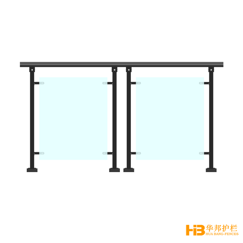 双立柱玻璃栏杆